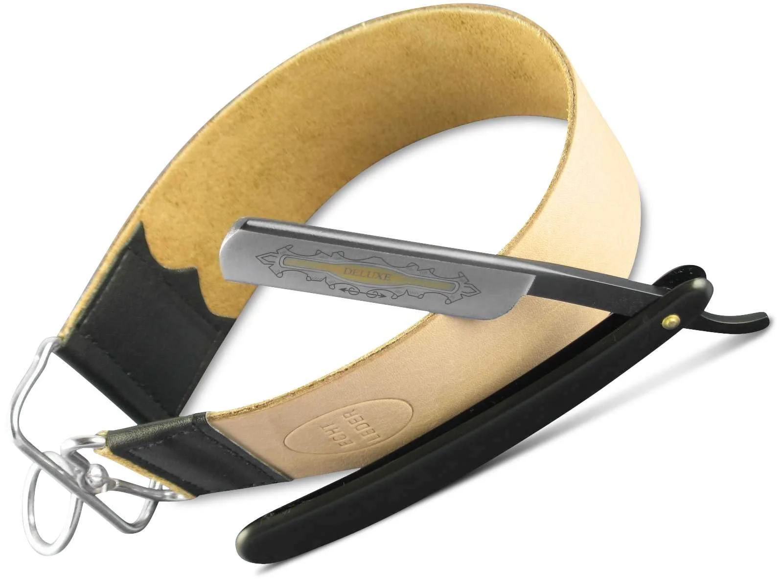 Набір для гоління Razor Set з небезпечною бритвою та шкіряним ременем, фото №1 Набір для гоління Razor Set з небезпечною бритвою та шкіряним ременем, фото №1