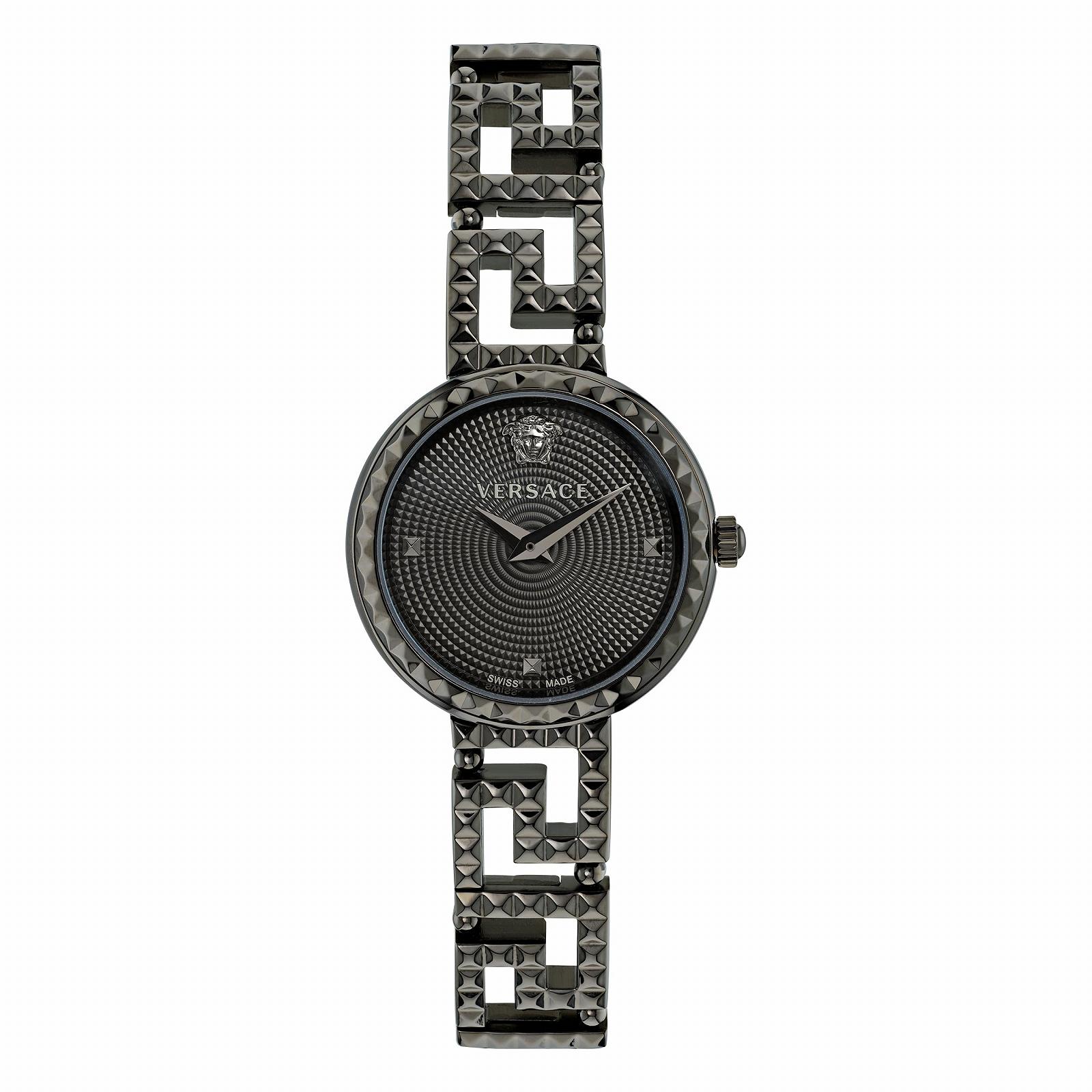 Часы Versace Gunmetal, Браслет VE7A00123, фото №1 Часы Versace Gunmetal, Браслет VE7A00123, фото №1