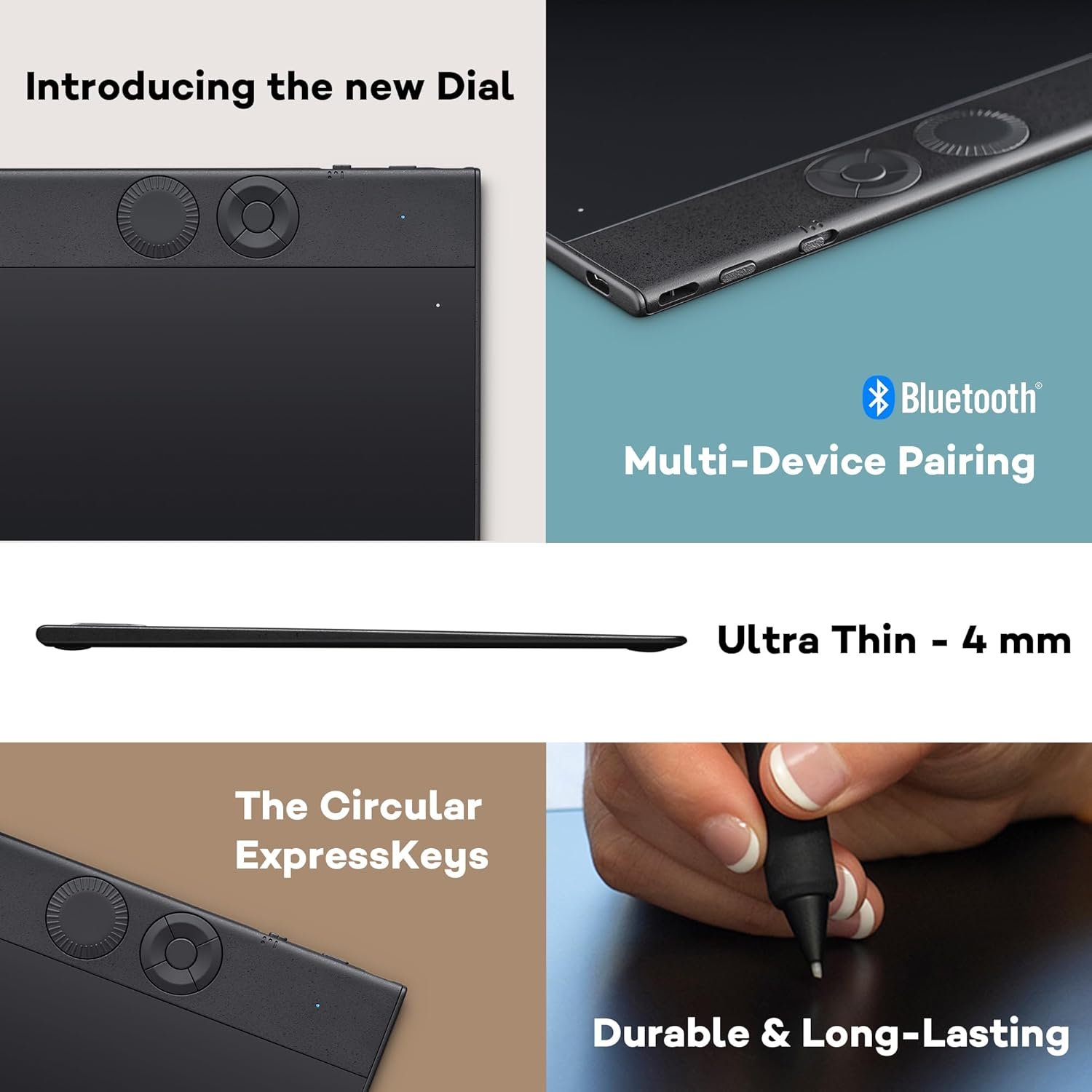 Планшет Wacom Intuos Pro PTK670 Bluetooth Чорний, фото №5