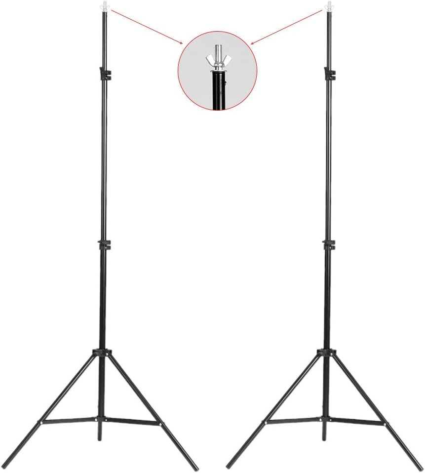 Студійний комплект Andoer D9340EU / 50x70 см софтбокс / Лампа 45 Вт, 5500K / Регульована стійка до 2 м / Чорний, фото №8 Студійний комплект Andoer D9340EU / 50x70 см софтбокс / Лампа 45 Вт, 5500K / Регульована стійка до 2 м / Чорний, фото №8