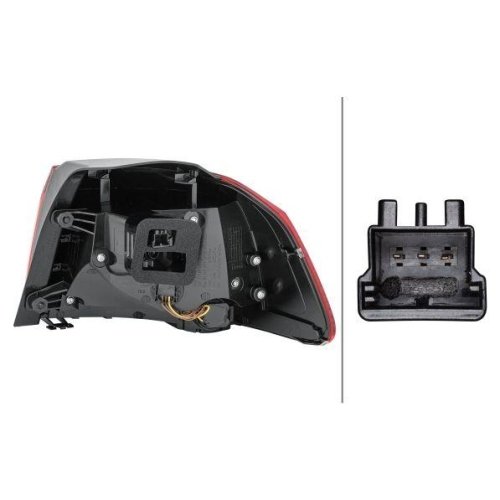 Фонарь задний HELLA 2SD 010 408-071 для VW, левый, фото №2 Фонарь задний HELLA 2SD 010 408-071 для VW, левый, фото №2