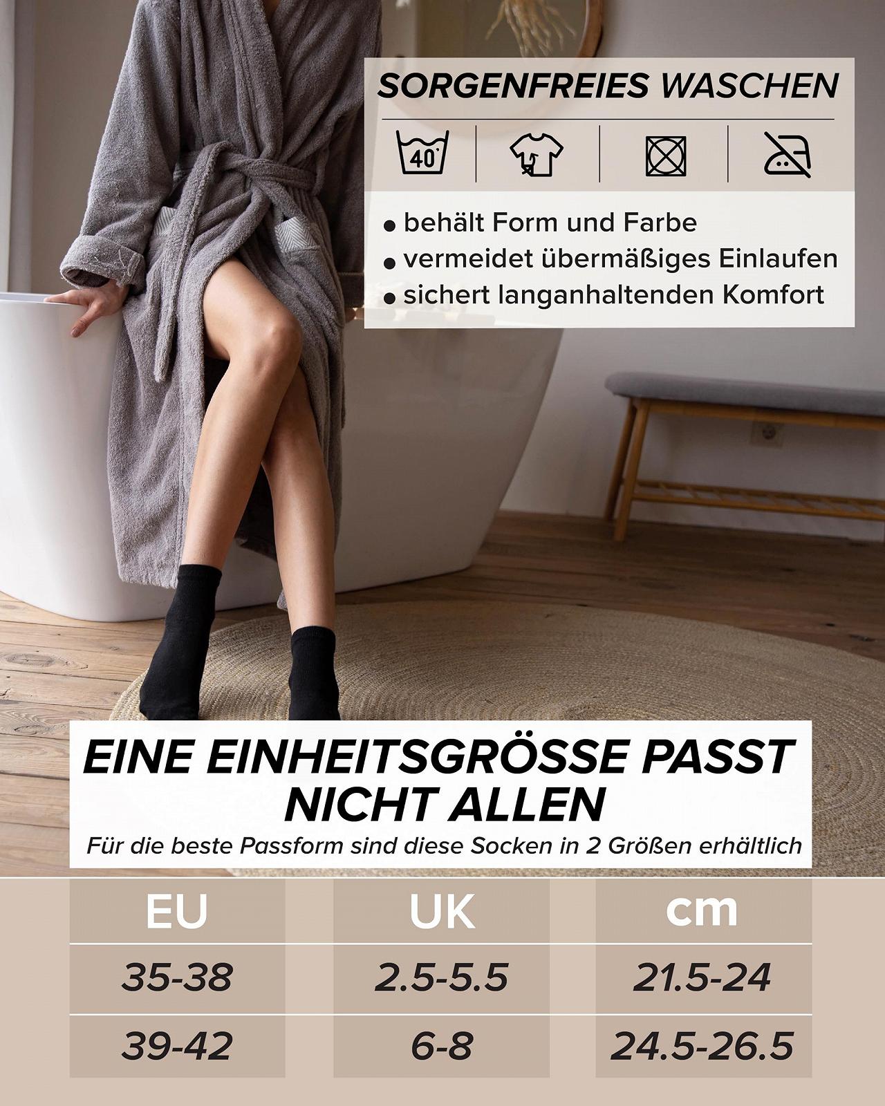 Женские носки vitsocks Мягкие комфортные с широкой резинкой, утолщенные, из хлопка, размер 35-38, 39-42 (3 пары), фото №7