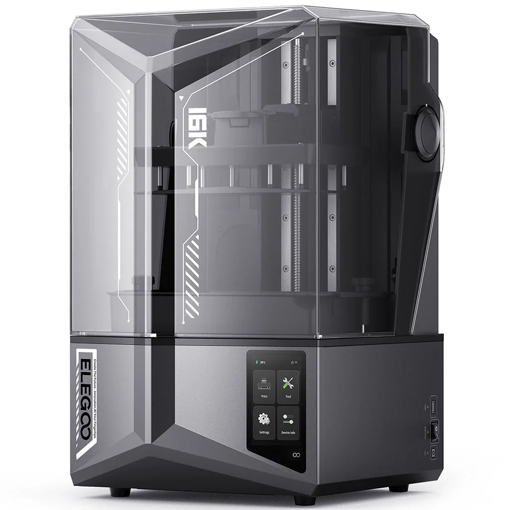 3D-принтер ELEGOO Saturn 4 Ultra 16K / MSLA / 10" Monochrome LCD / 211x118x220 мм / Wi-Fi / AI-камера / Автокалібрування, фото №3