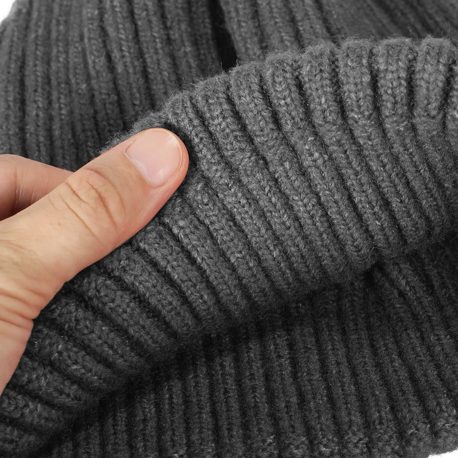 Шапка ZLYC Вязаная зимняя женская, фото №6