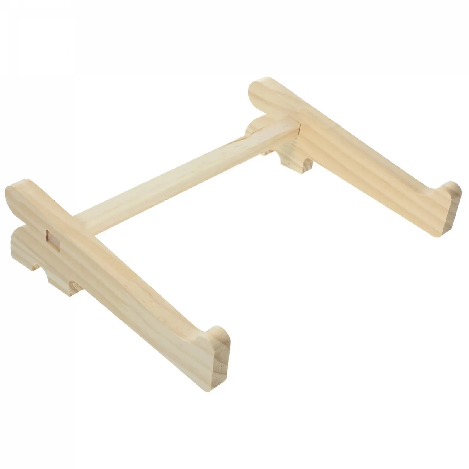 Подставка для ноутбука деревянная регулируемая по высоте эргономичная вентилируемая для компьютера для ноутбуков до прочная деревянная основа для офиса и дома, фото №1