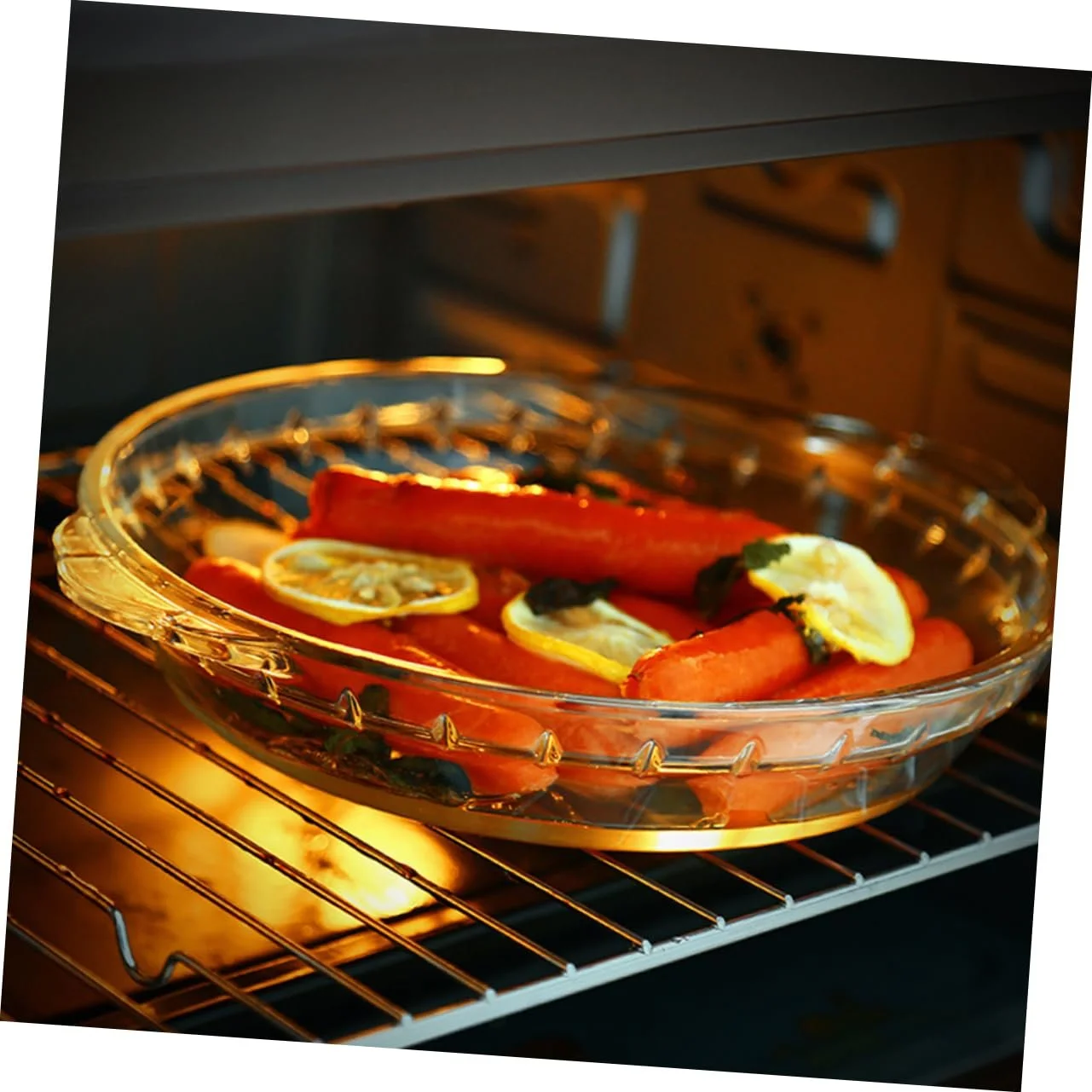 Форма для запікання Sosoport Скляна Жаростійка З ергономічними ручками, фото №2