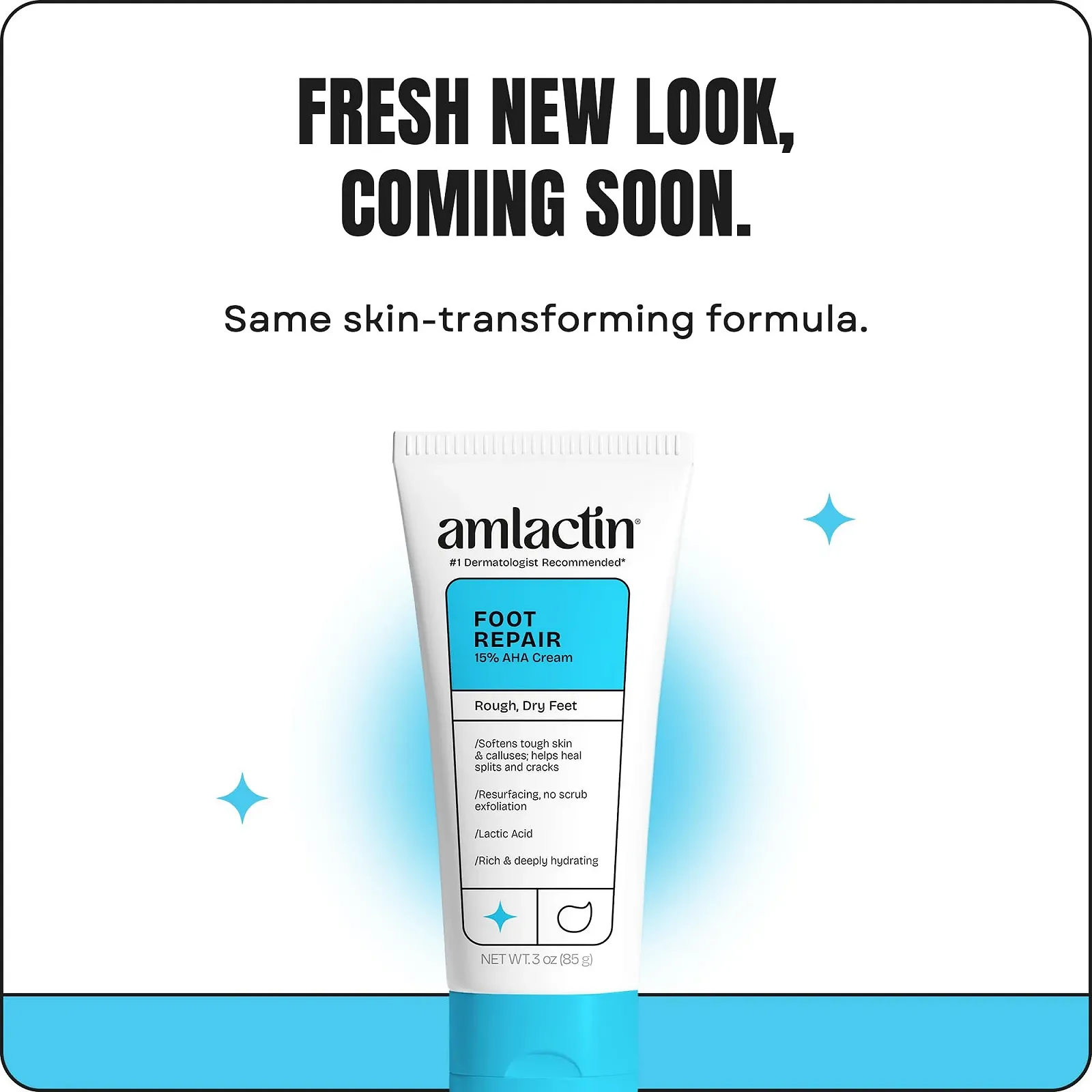 Крем для ног AmLactin Foot Repair терапевтический AHA Cream, 85 г (3 унции), фото №2