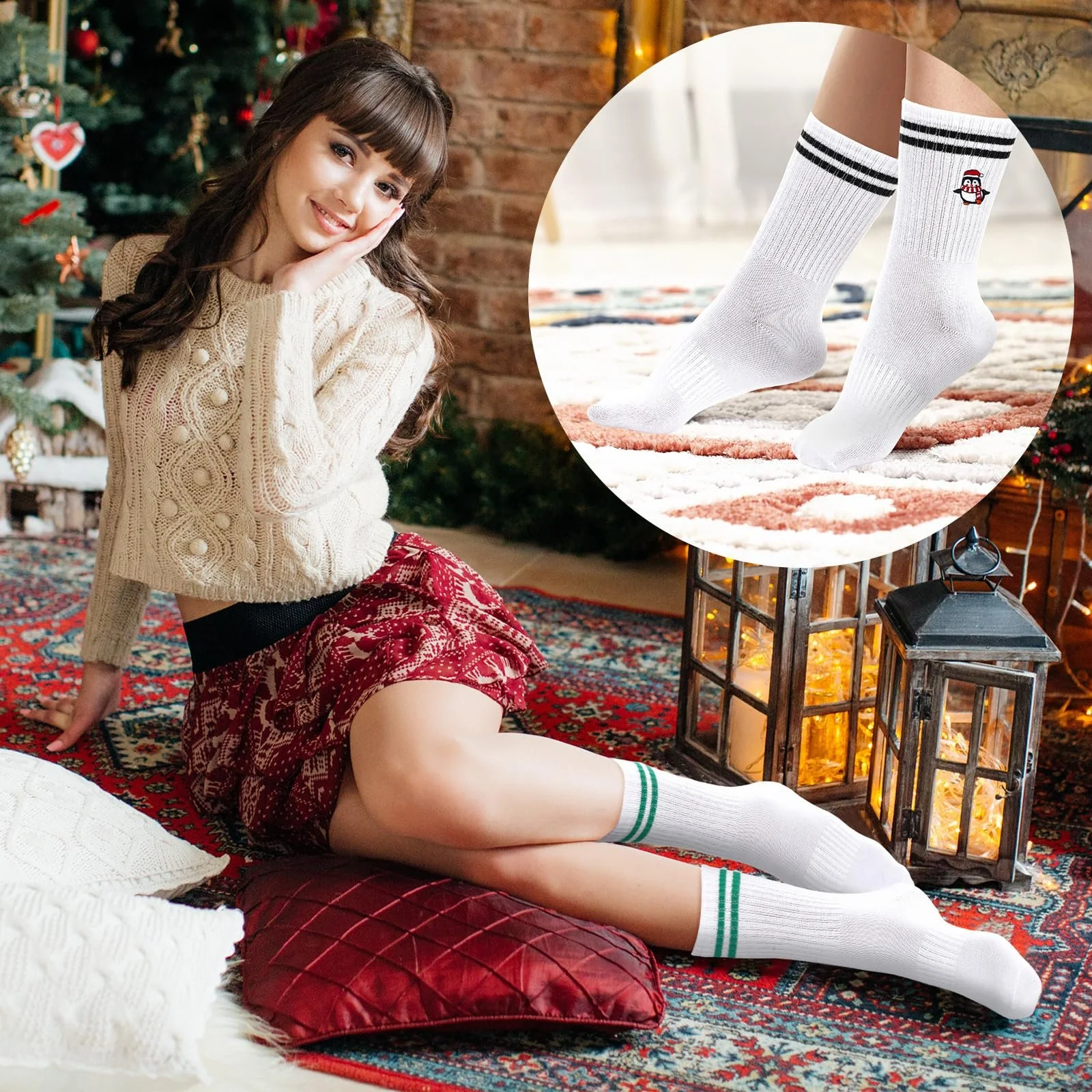 Шкарпетки Hestya Різдвяні EU 35-42, фото №4