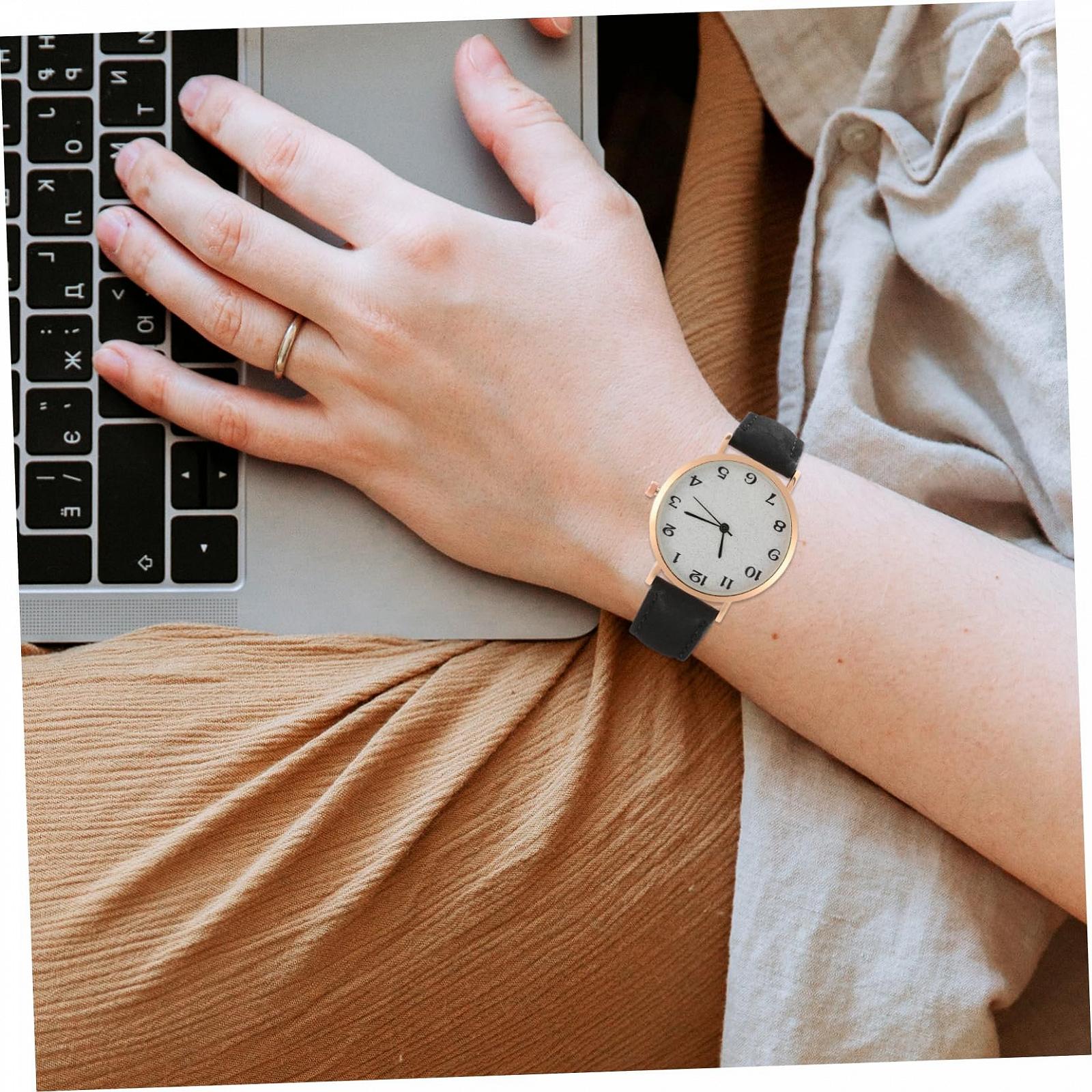 Кварцевые часы Matte WRITWAA Fashion Black, фото №4