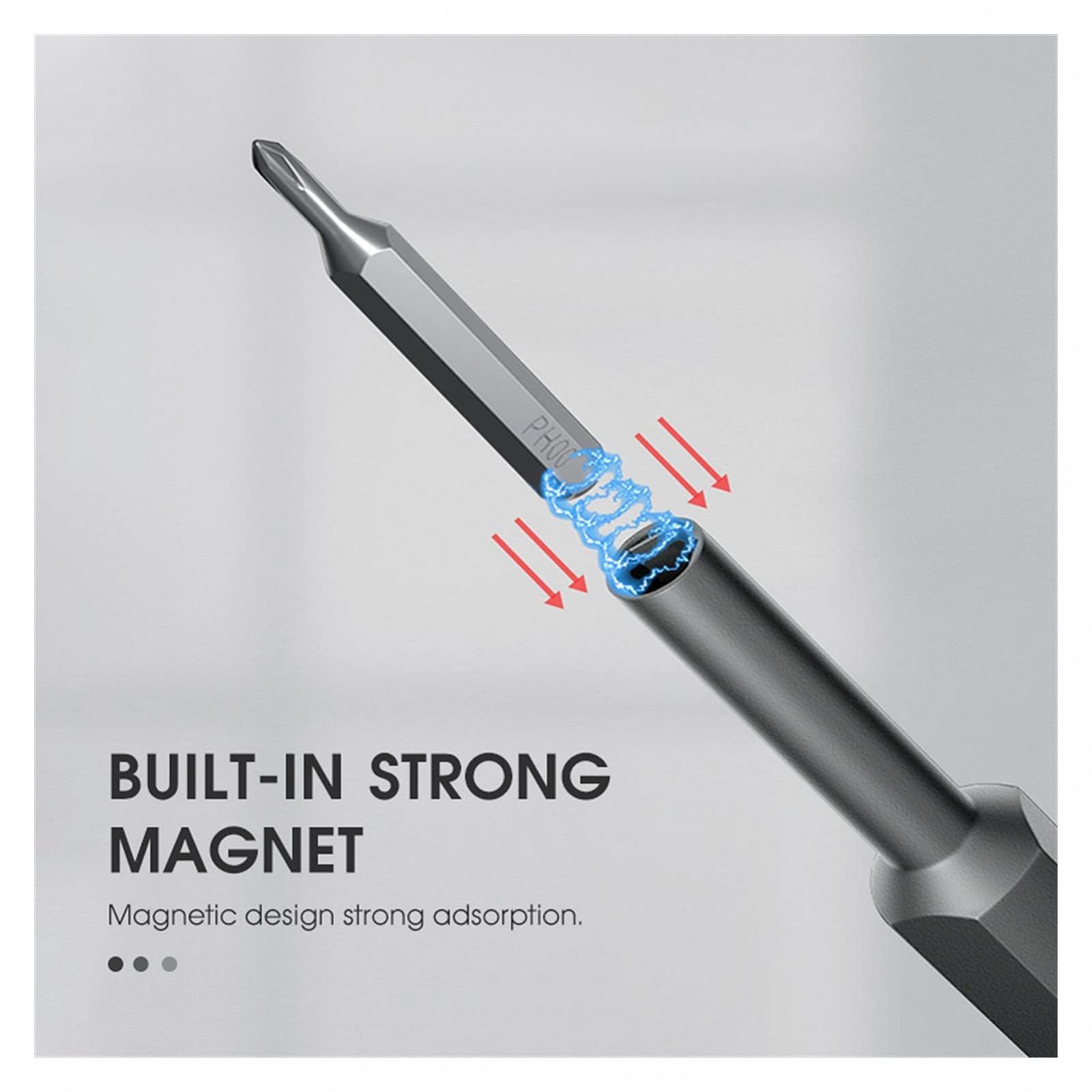 Набор Отверток CLLBANT Precision 25 in 1 Магнитный с Рукояткой, фото №3