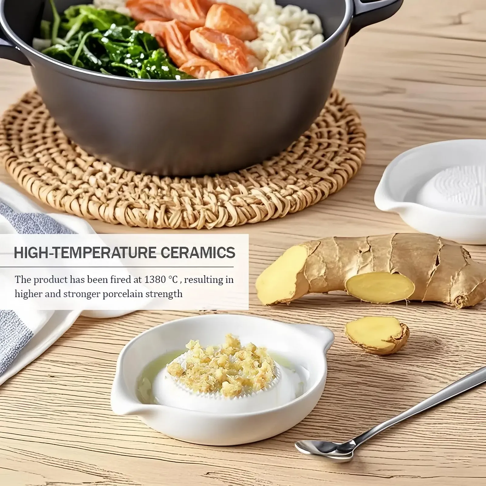 Терка керамическая для имбиря, фото №5 Терка керамическая для имбиря, фото №5