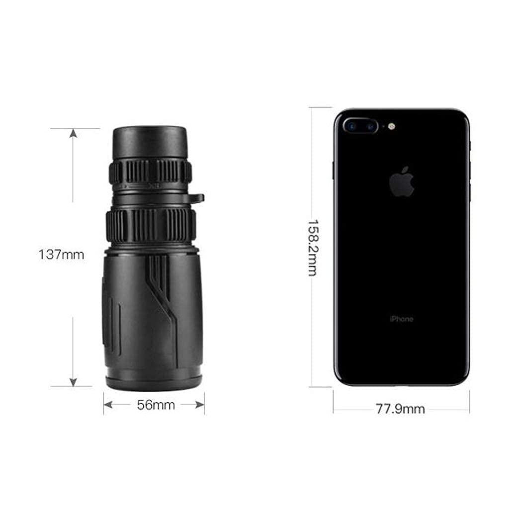 Монокуляр Wide Angle 8-24x42 Зум Портативный Водонепроницаемый HD FMC Телескоп Нескользящий Дизайн Корпуса Объектива Большой Окуляр с Поворотной Маской для Глаз, фото №2