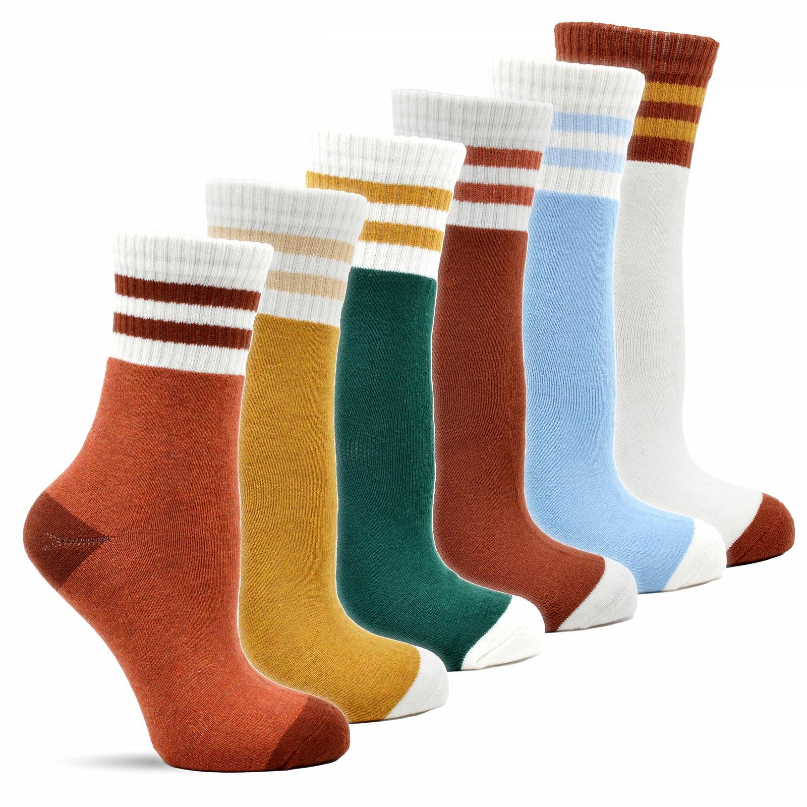 Термошкарпетки Жіночі (6 пар) Різнокольорові, фото №1