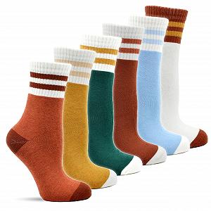 Термошкарпетки Жіночі (6 пар) Різнокольорові - Фото 1