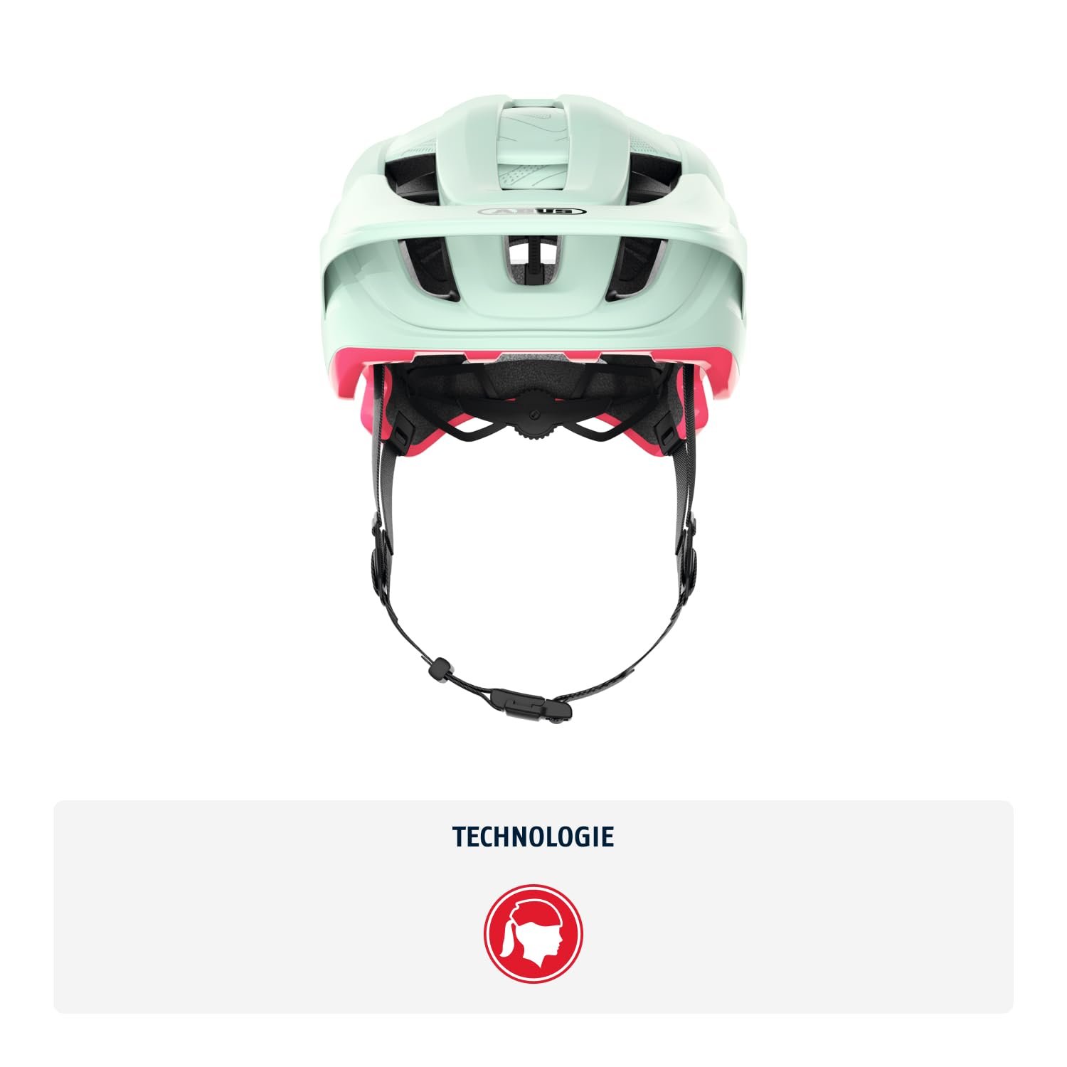 Шлем ABUS Cliffhanger MTB, велосипедный шлем для требовательных трасс, с большими вентиляционными отверстиями и системой ремней TriVider, для мужчин и женщин, фото №2