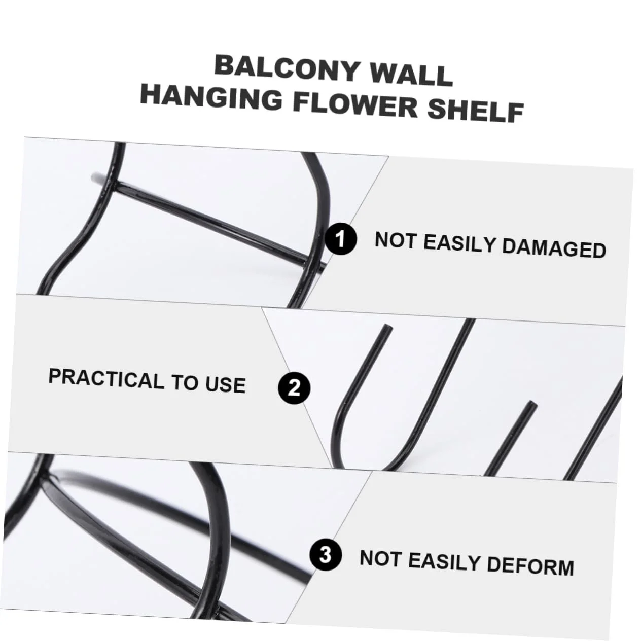 Підставка для підвісних рослин HEMOTON Залізна Набор 2 шт., фото №3 Підставка для підвісних рослин HEMOTON Залізна Набор 2 шт., фото №3