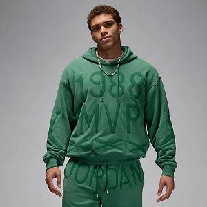 Бомбер Jordan x Nina Chanel Abney Fleece Hoodie Green Stone S - Фото 1