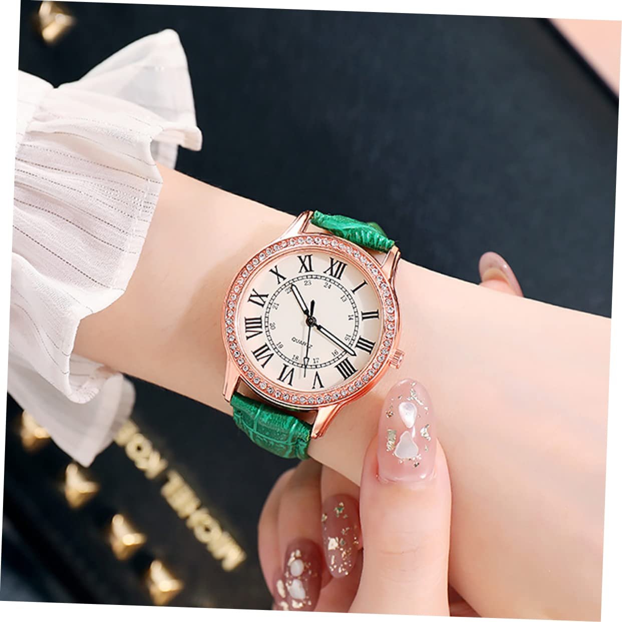 Жіночий годинник LIFKOME Кварцовий Чорний, фото №9