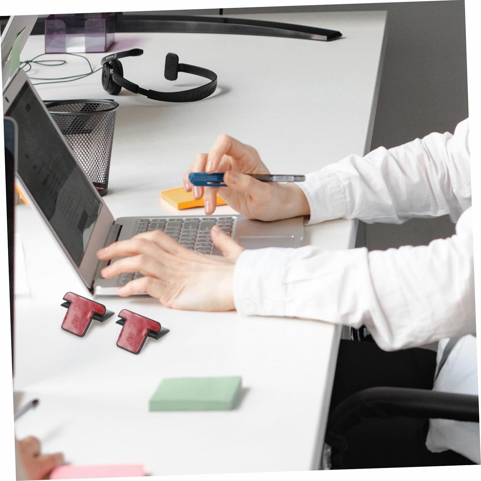 Регулируемая Подставка для Ноутбука Эргономичный Держатель для Компьютера Портативная Подставка для Ноутбука для Охлаждения и Комфорта (2 шт. в упаковке), фото №5 Регулируемая Подставка для Ноутбука Эргономичный Держатель для Компьютера Портативная Подставка для Ноутбука для Охлаждения и Комфорта (2 шт. в упаковке), фото №5