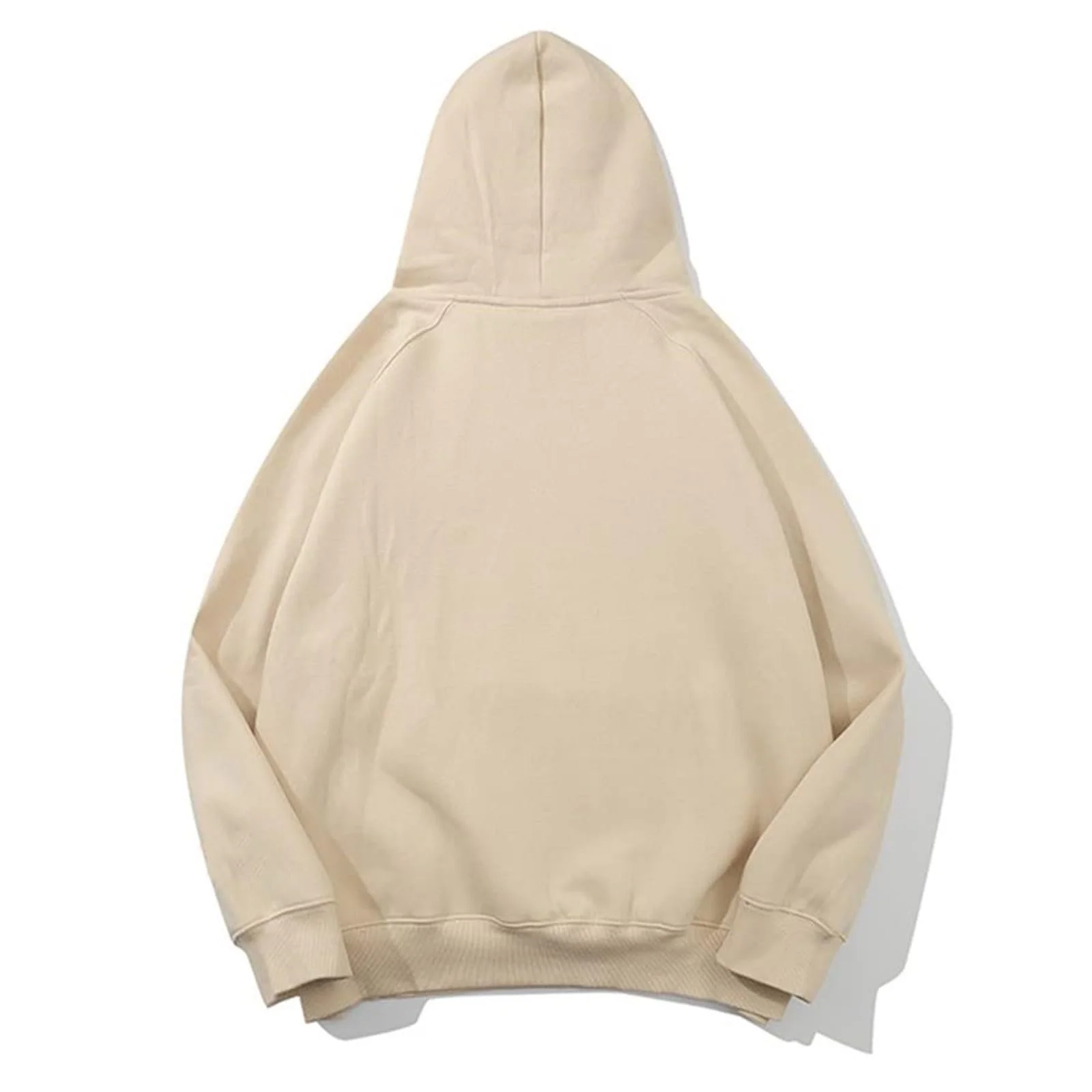 Женская Толстовка с Капюшоном на Молнии Свободного Кроя Y2K Куртка Повседневная Однотонная Футболка Топ со Шнурком Пуловер с Карманом, фото №2