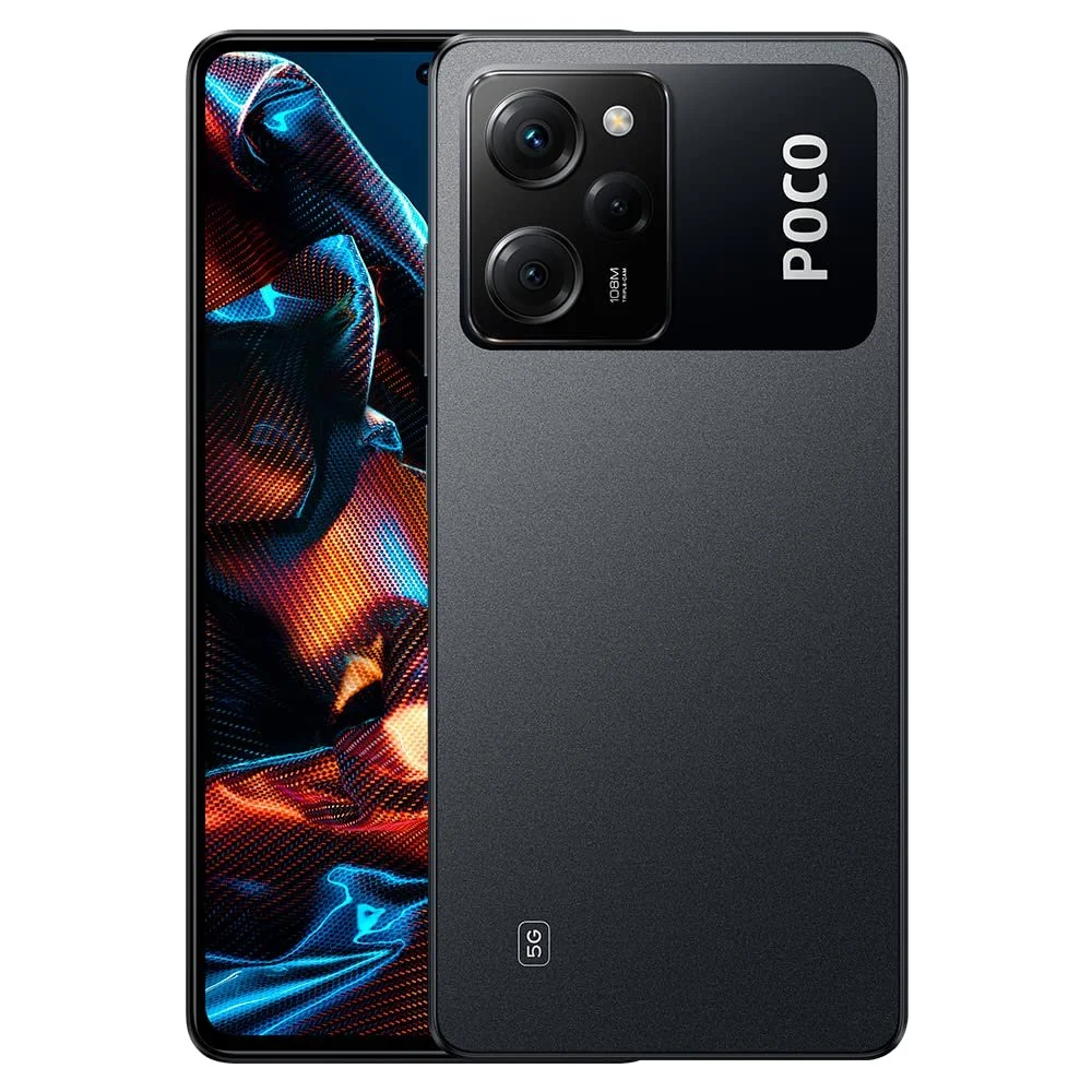 Смартфон Xiaomi Poco X5 Pro 5G 6/128GB 6.67" 5000mAh 67W Snapdragon 8 Gen 1 Black, фото №1