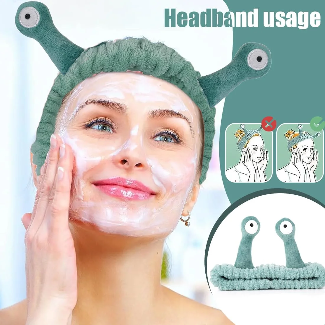 Пов'язка на Голову Плетена Palm Snail Спа, фото №4