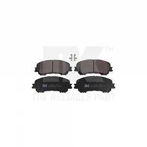 Комплект тормозных колодок, дисковый тормоз NK 222272 для NISSAN RENAULT передняя ось - Фото 1