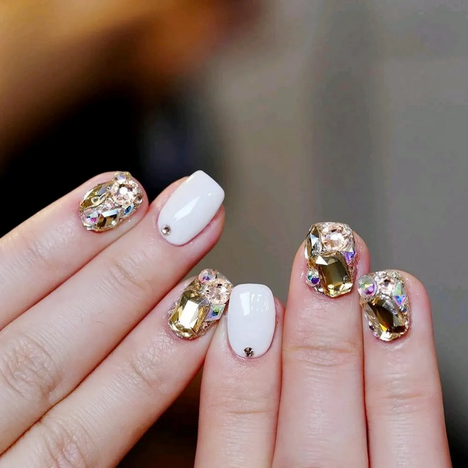 Прикраса Стрази 6 x 8 мм, прямокутні з пласким дном, 100 шт., фото №6