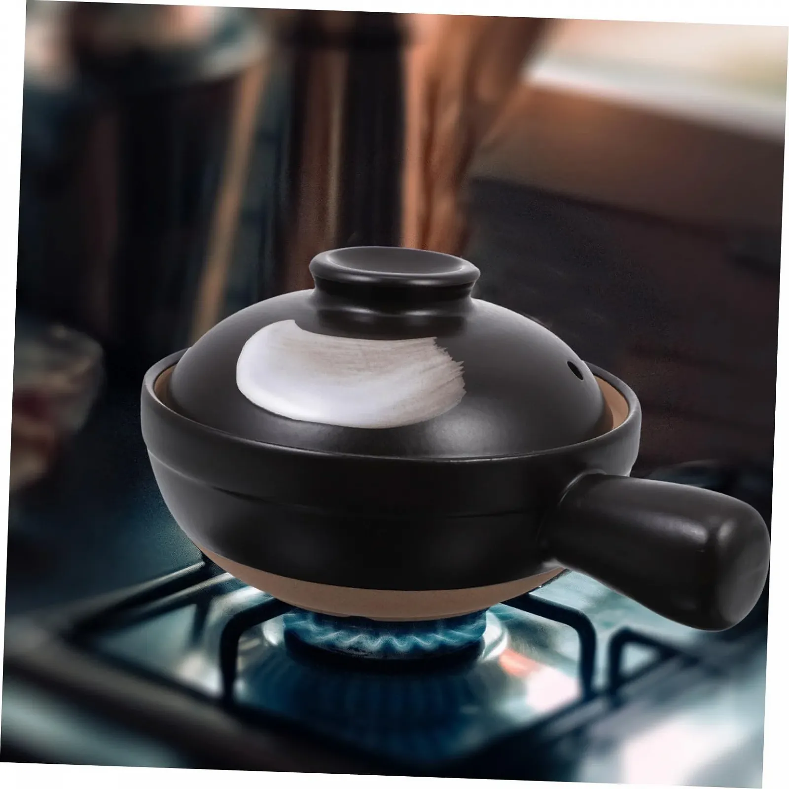 Форма для запекания фарфоровая маленькая с ручкой жаропрочная для 1 человека гладкая поверхность, фото №7