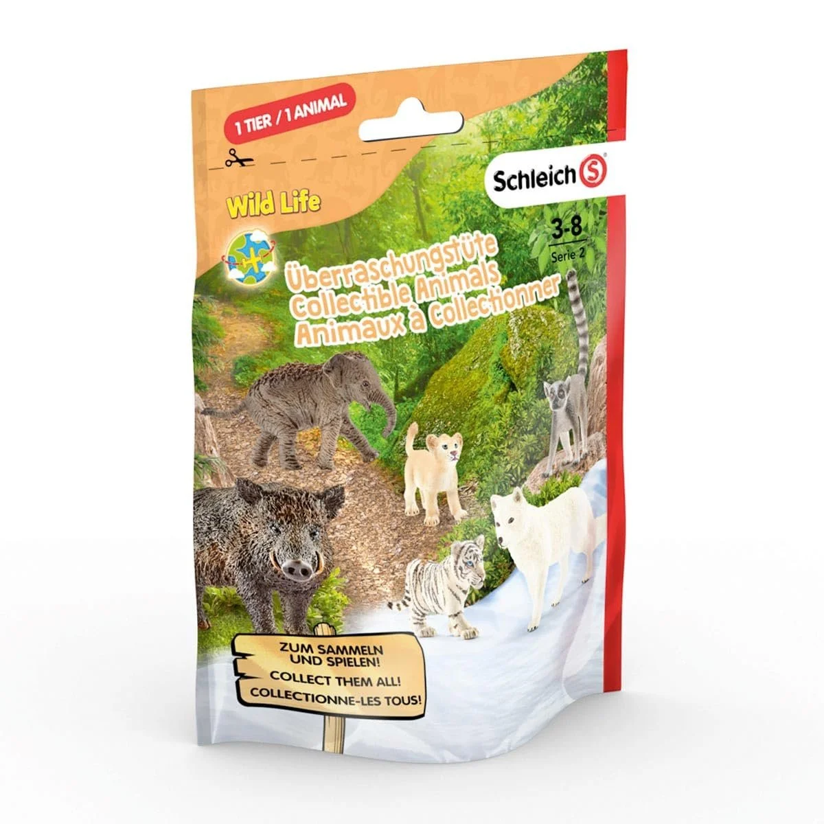 Ігрова фігурка Schleich Wild Life XS Assortment 1 фігурка в упаковці, фото №1