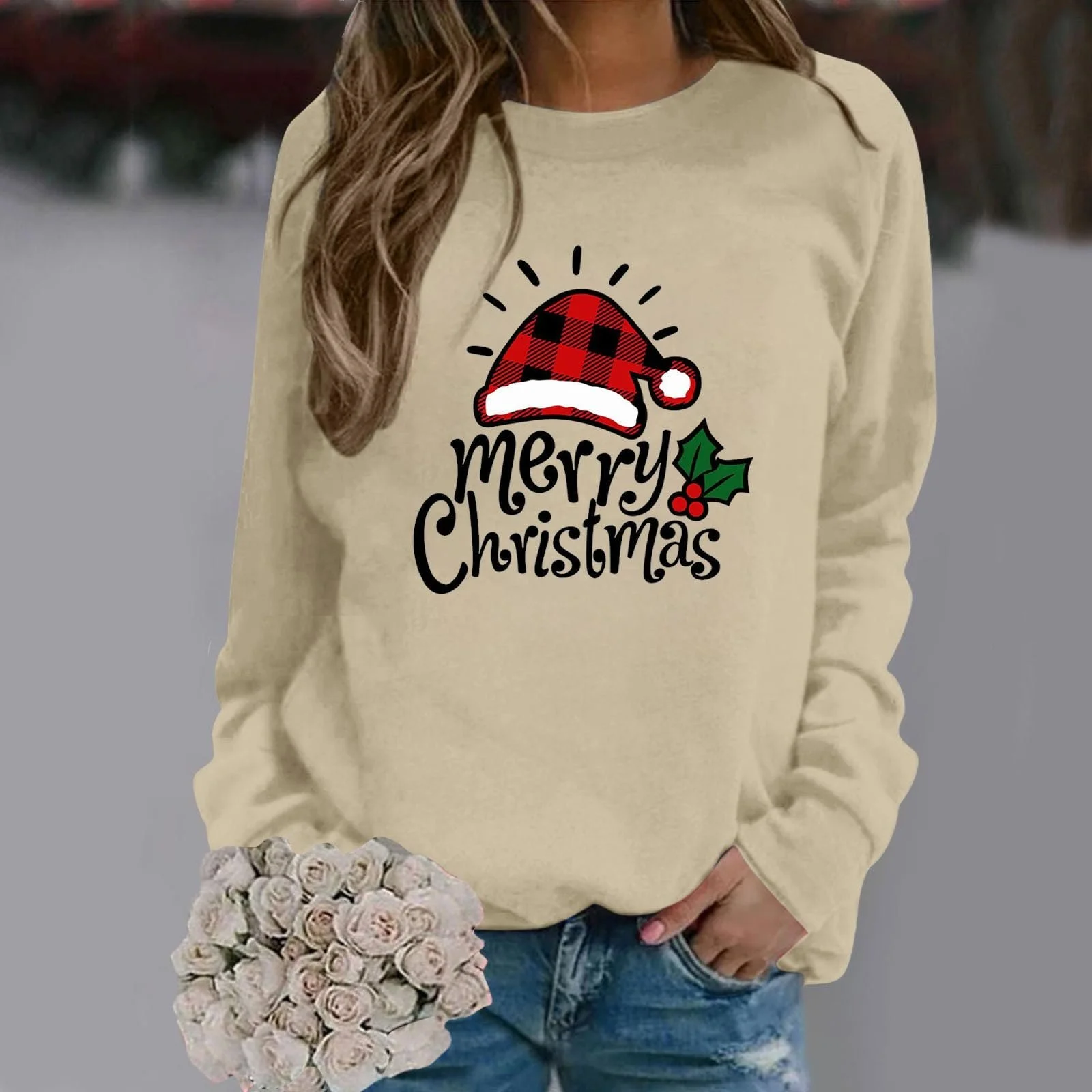 Різдвяний джемпер Жіночий Затишний, фото №2 Різдвяний джемпер Жіночий Затишний, фото №2