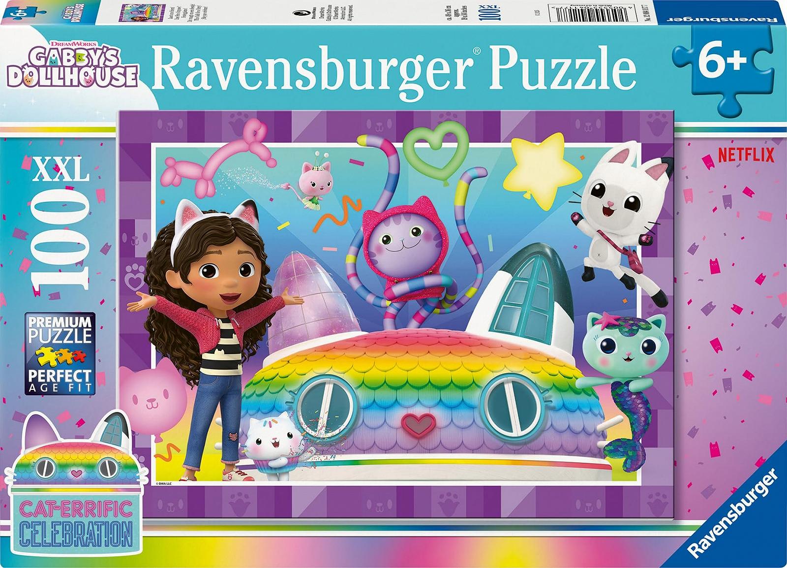 Пазл Ravensburger 12004117 Gabby's Dollhouse 100 XXL элементов, фото №1