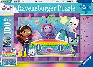 Купить Пазл Ravensburger 12004117 Gabby's Dollhouse 100 XXL элементов - Фото 1 Пазл Ravensburger 12004117 Gabby's Dollhouse 100 XXL элементов - Фото 1