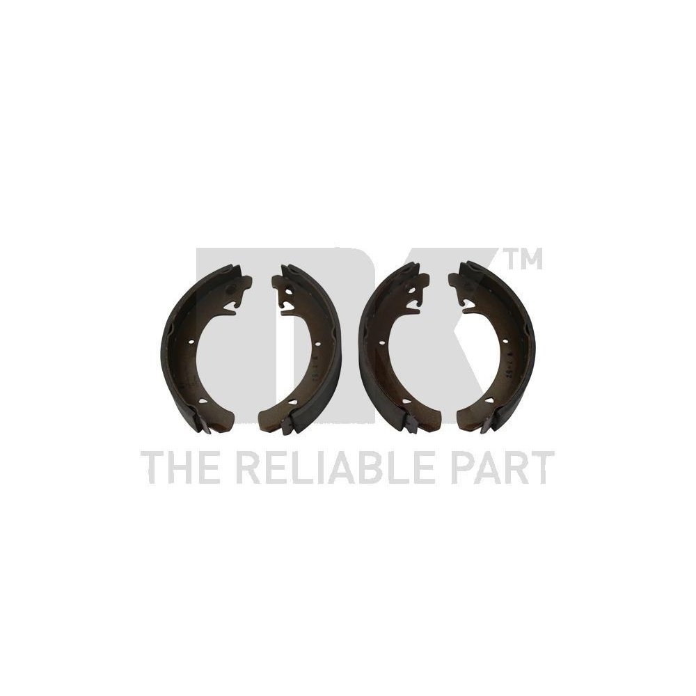 Комплект гальмівних колодок NK 2723442 для LADA, задня вісь, фото №1