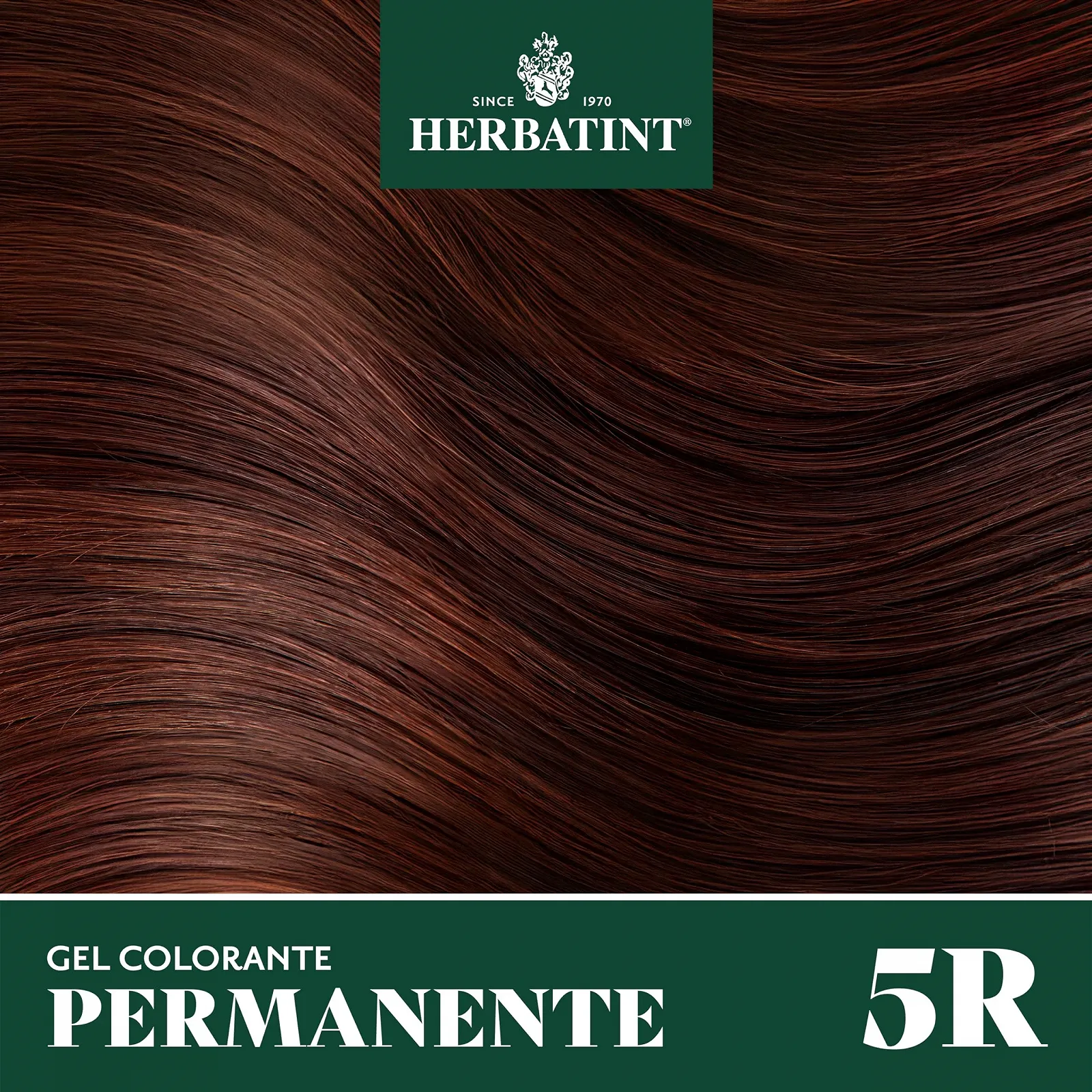 Фарба для волосся Herbatint Permanent Colour Gel 3 шт 300 мл - 5R Світло-Коричневий Мідний, Без аміаку, для чутливої шкіри, 100% покриття сивини, фото №4
