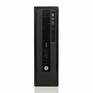 Комп’ютер HP EliteDesk 800 G1 SFF / Intel Core i5-4690 / RAM 8GB / SSD 256GB / Intel HD Graphics 4600 / 2 x DisplayPort / VGA / LAN / Windows 10 / Чорний synthetic.ua - Фото 1
