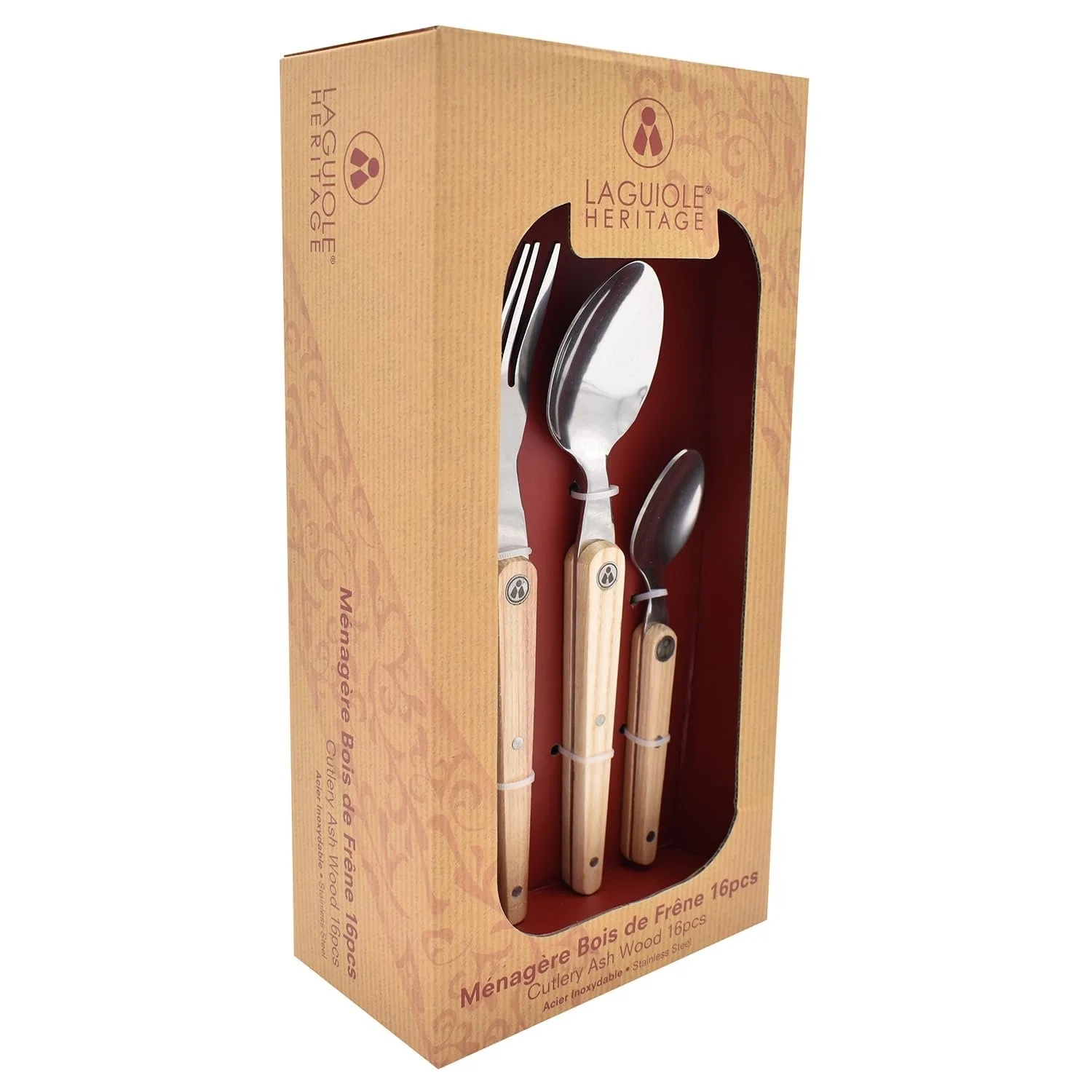 Набір столових приборів Laguiole, 16 предметів, фото №2