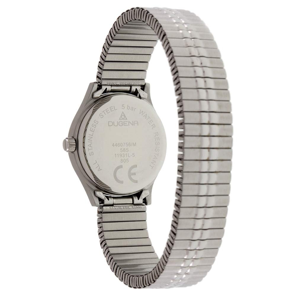 Кварцевые часы Dugena Bari Женские, корпус из нержавеющей стали, минеральное стекло, браслет из нержавеющей стали, 5 бар, фото №2 Кварцевые часы Dugena Bari Женские, корпус из нержавеющей стали, минеральное стекло, браслет из нержавеющей стали, 5 бар, фото №2