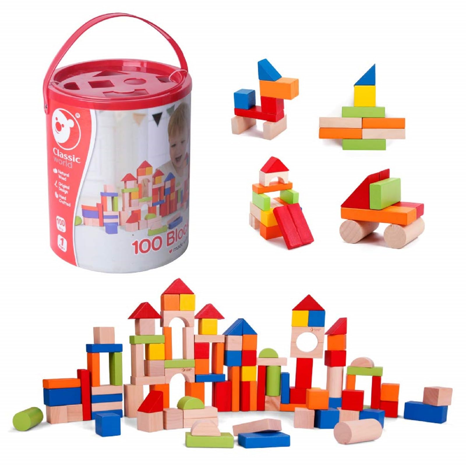 Набір Classic World 100 Блоків 3642, фото №3