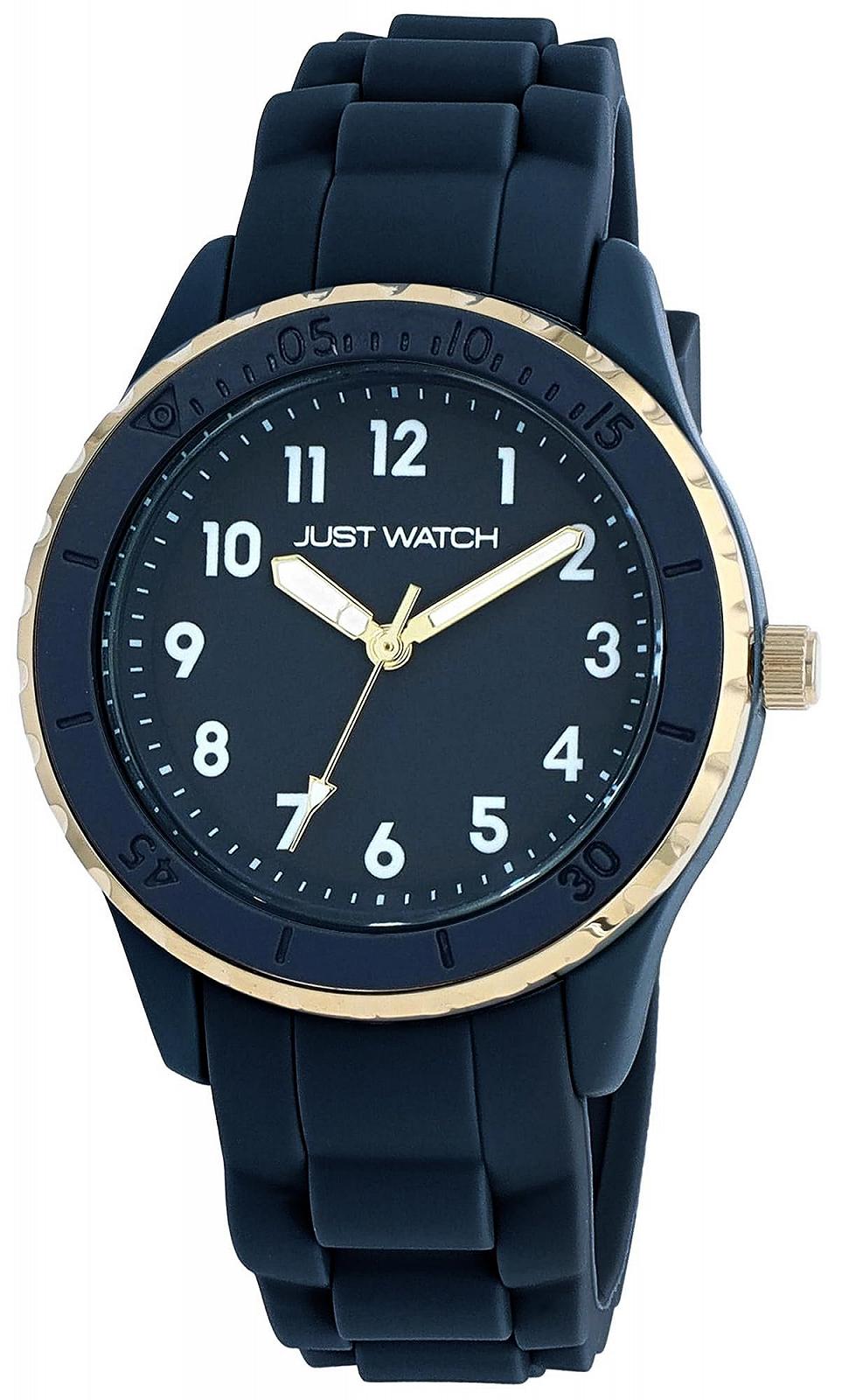 Женские Часы Just Watch Kaia Силиконовый Ремешок 5ATM Коричневый/Золотистый, фото №1 Женские Часы Just Watch Kaia Силиконовый Ремешок 5ATM Коричневый/Золотистый, фото №1