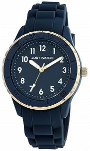 Женские Часы Just Watch Kaia Силиконовый Ремешок 5ATM Коричневый/Золотистый - Фото 1