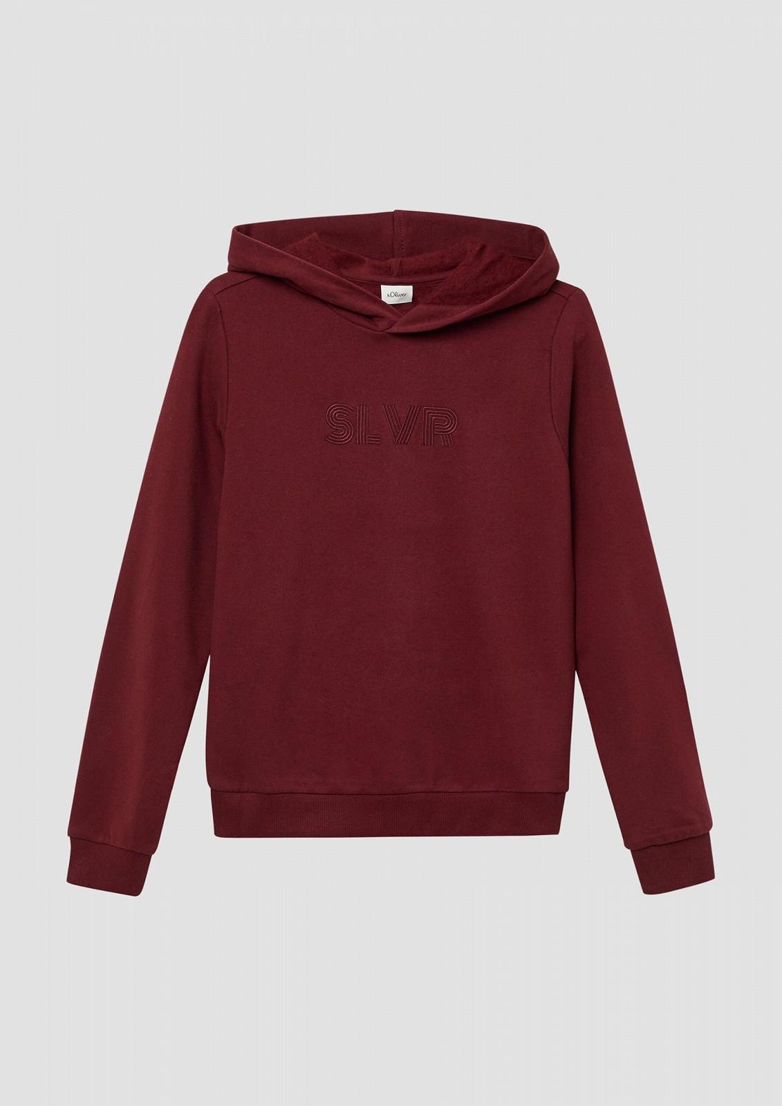 Толстовка s.Oliver с капюшоном, вышивкой и уютной внутренней стороной, фото №5