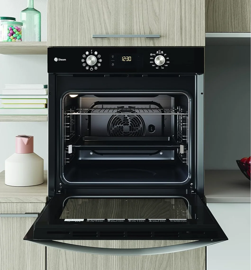 Вбудована духова шафа + варильна поверхня Privileg BAKO Turn&Go Steam 500 Silver, фото №7