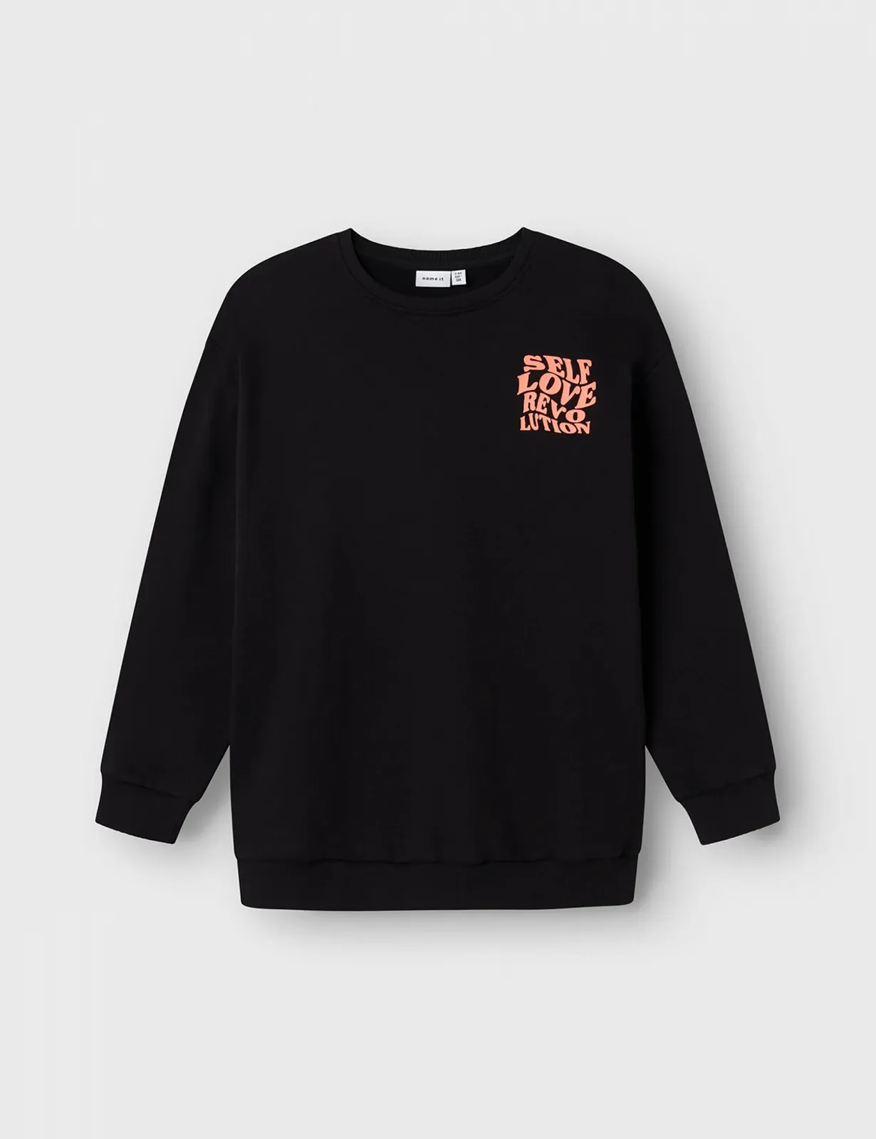 Свитшот NAME IT Nkfnoikke LS Long RLX Sweat Bru, фото №3