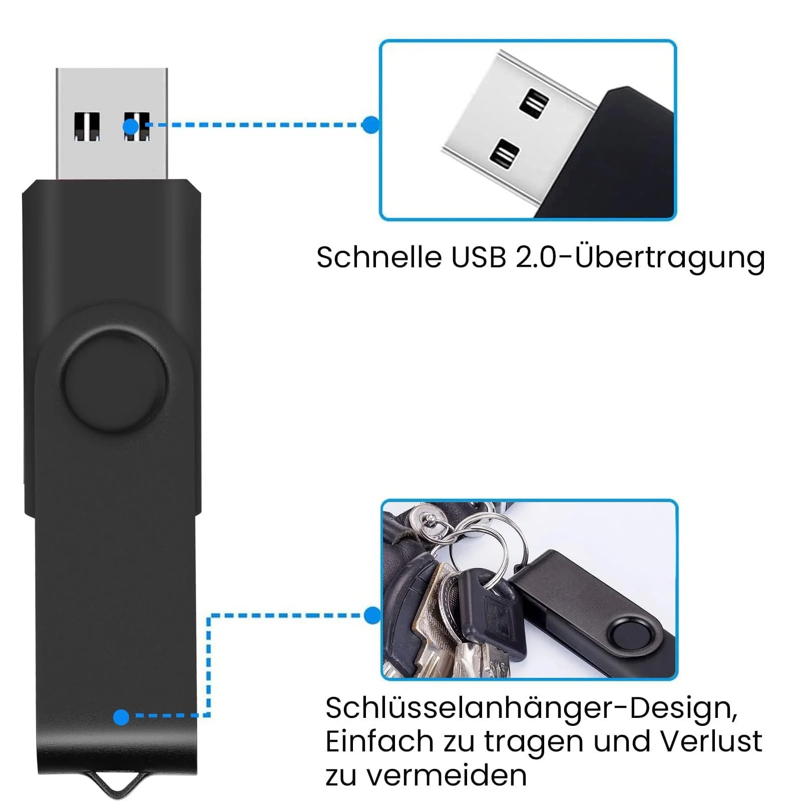 USB-флеш-накопичувач AreTop 4GB Набір 10 шт. USB 2.0 10 кольорів, фото №4 USB-флеш-накопичувач AreTop 4GB Набір 10 шт. USB 2.0 10 кольорів, фото №4