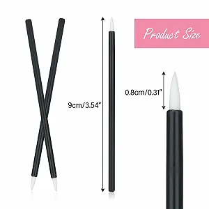 Аппликатор G2PLUS 100 шт для подводки глаз одноразовая косметическая кисть synthetic.ua - Фото 1