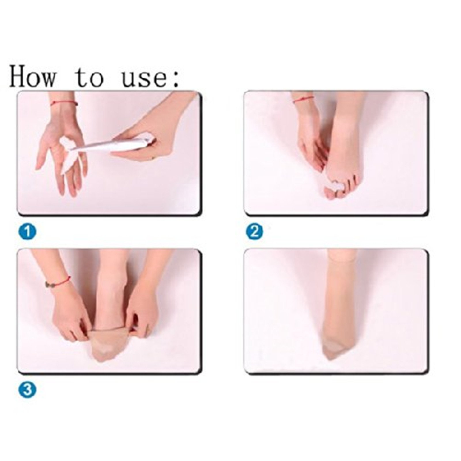 Гелевая шина для коррекции вальгусной деформации CareforYou 2 x, фото №3 Гелевая шина для коррекции вальгусной деформации CareforYou 2 x, фото №3