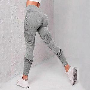 Жіночі спортивні легінси Scrunch Butt Безшовні Push Up Легінси Для фітнесу Для спортзалу Легінси з високою талією Спортивні довгі Йога Стрейч Компресійні з принтом synthetic.ua - Фото 1