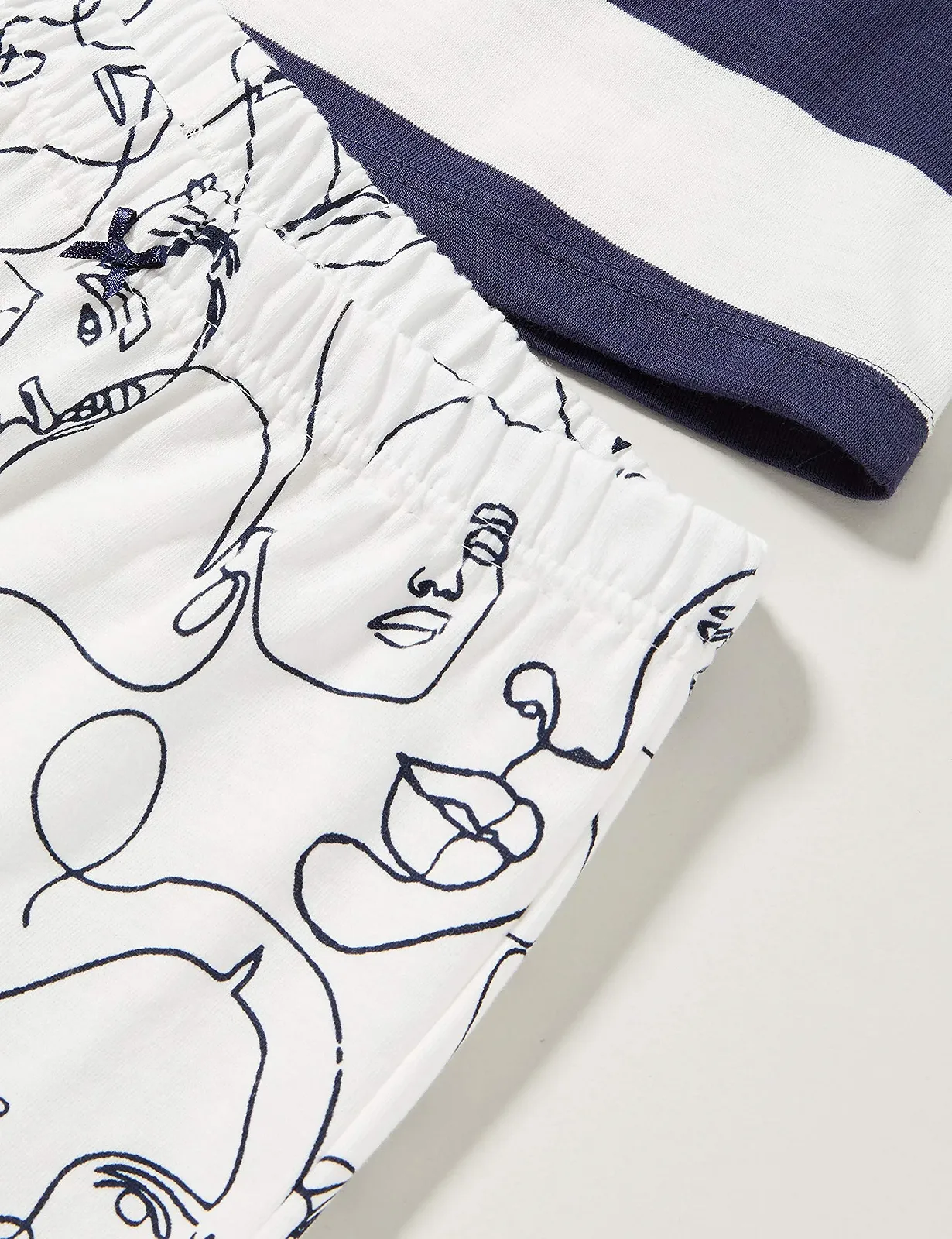 Пижама Sanetta для девочек, длинная, голубая, фото №4 Пижама Sanetta для девочек, длинная, голубая, фото №4