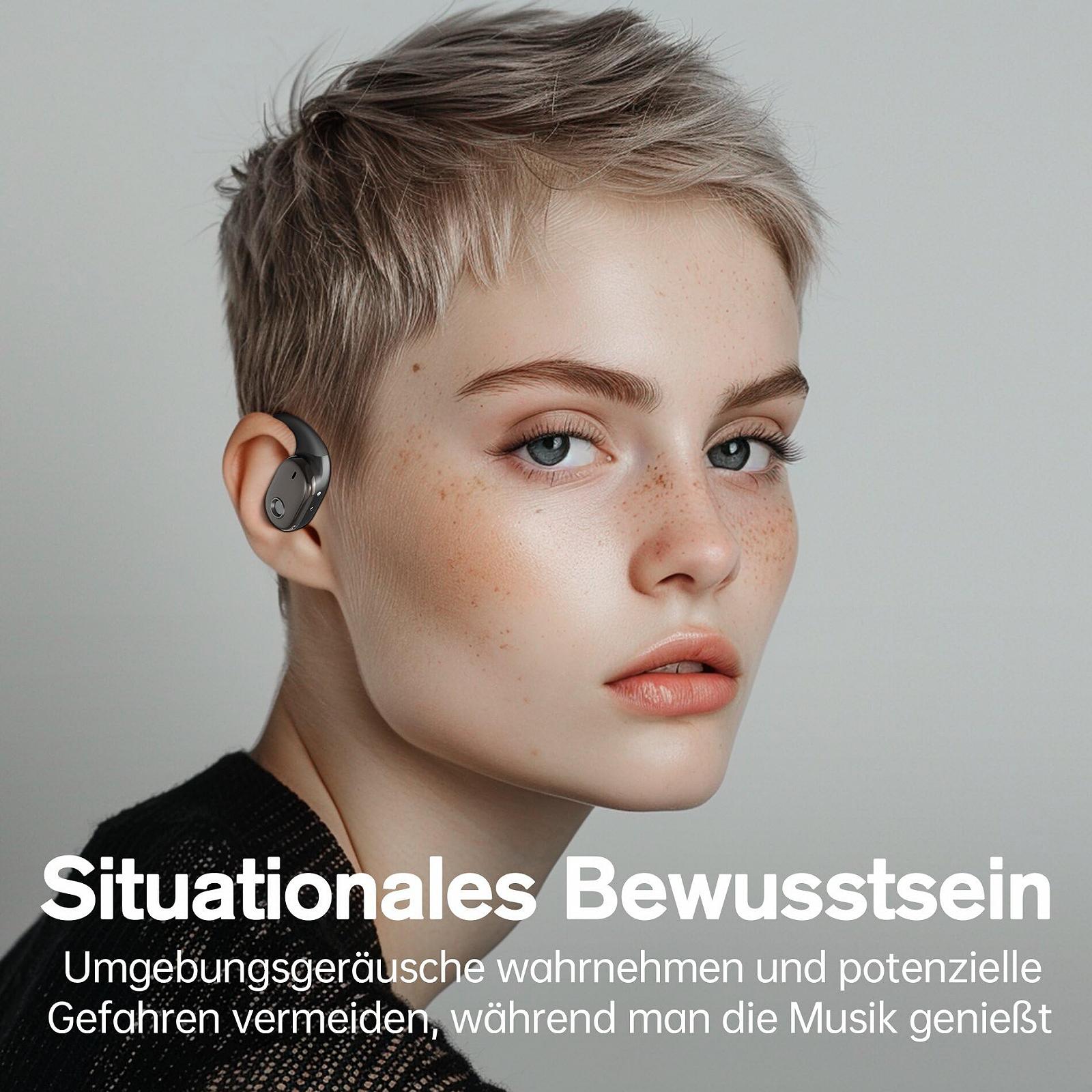 Навушники NEUNVOX OWS06 Bluetooth 5.3 Чорні, фото №4